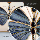 Art Deco Butterfly Wand Deco Art Nouveau Keramik Fliese