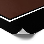 Art Deco Can Girl Vintag Print Poster (Ecke)