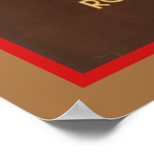 Art Deco Car Poster (Ecke)