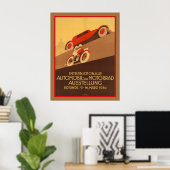 Art Deco Car Poster (Heimbüro)