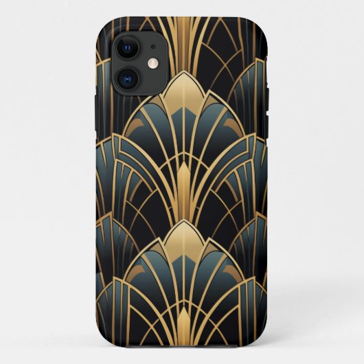 Art Deco Case-Mate iPhone Hülle (Rückseite)