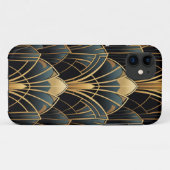 Art Deco Case-Mate iPhone Hülle (Rückseite (Horizontal))
