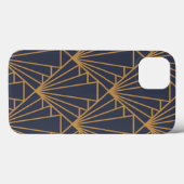 Art Deco Case-Mate iPhone Hülle (Rückseite (Horizontal))