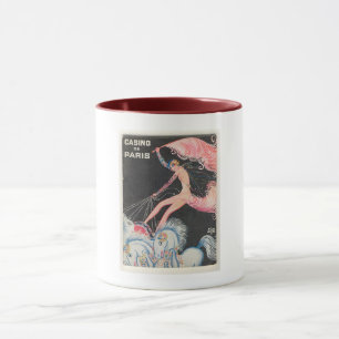 Art Deco, Casino, Paris, Louis Gaudin, Vintage  Tasse
