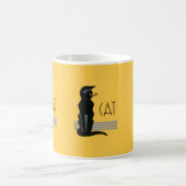 Art Deco Cat Tasse (Mittel)