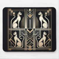 Art Deco Cats