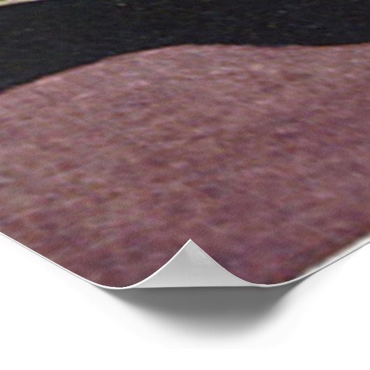 Art Deco Cats Poster (Ecke)