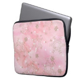 Art Deco Christmas Laptopschutzhülle (Vorderseite Links)