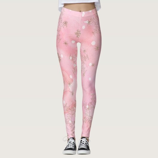 Art Deco Christmas Leggings (Vorderseite)