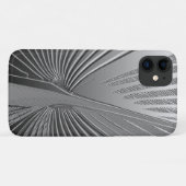 Art Deco Chrom Palm Blatt Case-Mate iPhone Fall Hülle (Rückseite (Horizontal))