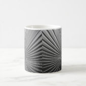Art Deco Chrom Palmenblatt Kaffeetasse (Mittel)