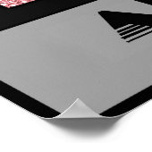 Art Deco Chrysler Gebäude Poster (Ecke)