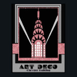 Art Deco Chrysler Gebäude Poster<br><div class="desc">Wenn Sie sich für den Download entscheiden, macht Ihr Walgreen Store Platinenplakate aus Ihrem Download in verschiedene Größen und in verschiedenen Texturen zu einem sehr guten Preis. Manchmal mit einem Rabatt. Ein Tipp von meinem US-Freund. Für Großbritannien siehe "Digital Printing" online. Ich habe dieses Poster in rosa Glitzer, schwarz und...</div>