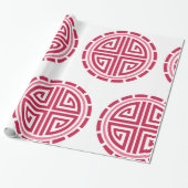 Art Deco Circle Geschenkpapier (Ungerollt)