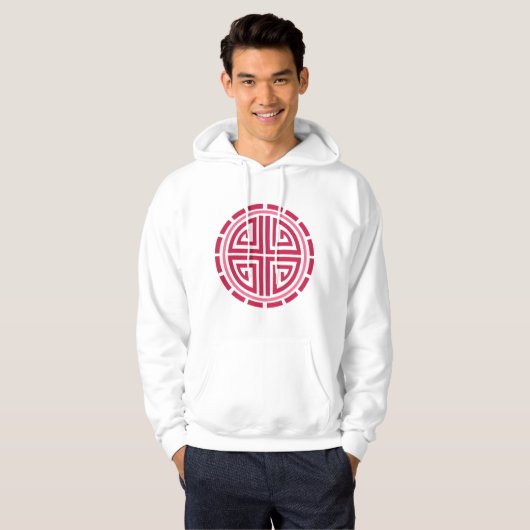 Art Deco Circle Hoodie (Vorne ganz)