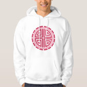 Art Deco Circle Hoodie (Vorderseite)