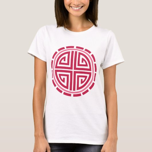 Art Deco Circle T-Shirt (Vorderseite)