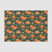 Art Deco Citrus Grove Pattern Seidenpapier (Vorderseite)