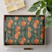 Art Deco Citrus Grove Pattern Seidenpapier (Geschenk)