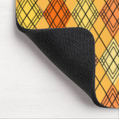 Art Deco Citrus Raute Mousepad (Ecke)