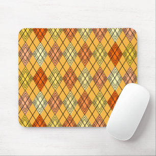Art Deco Citrus Raute Mousepad