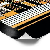 Art Deco City Style Poster. Poster (Ecke)