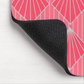 Art Deco Clam Muscheln Mousepad (Ecke)