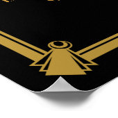 ART Deco Cocktail Bar Zeichen Gatsby Party der 192 Poster (Ecke)