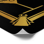 ART Deco Cocktail Bar Zeichen Gatsby Party der 192 Poster (Ecke)