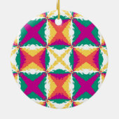 Art Deco Colorful Ristorante La Lanchetta Abstrakt Keramikornament (Hinten)