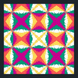 Art Deco Colorful Ristorante La Lanchetta Abstrakt Poster<br><div class="desc">Art Deco Colorful Ristorante La Lanchetta Abstrakte Art</div>