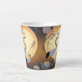 Art Deco Crane 12oz Tasse (Vorderseite)
