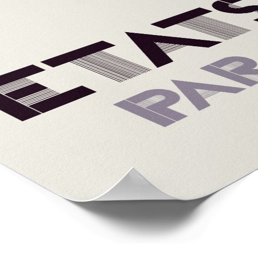 Art Deco Cunard Line Poster (Ecke)