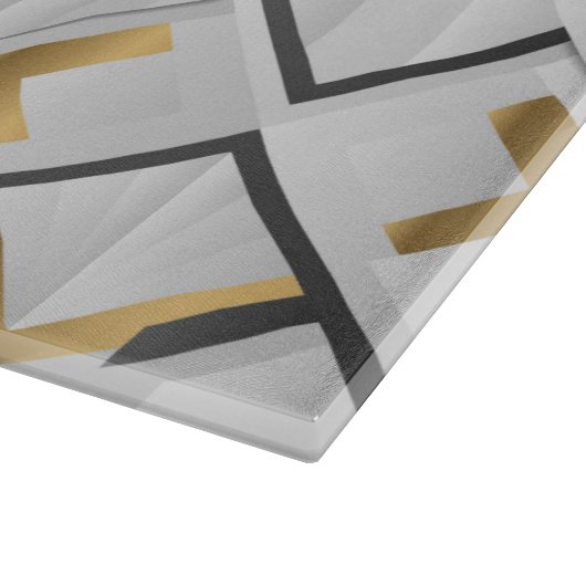 Art Deco Cutting Board Schneidebrett (Ecke)