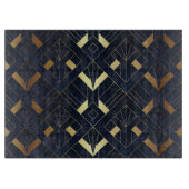 Art Deco Cutting Board Schneidebrett (Vorderseite)