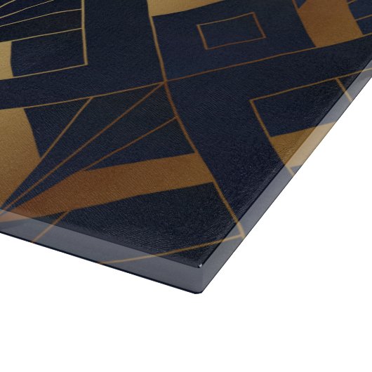Art Deco Cutting Board Schneidebrett (Ecke)