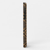 Art Deco Damask Black and Gold iPhone 11 Fall Case-Mate iPhone Hülle (Hinten/Links)