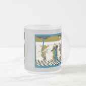 Art Deco Dance Mattglastasse (VorderseiteRechts)