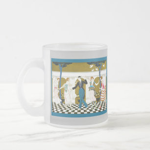 Art Deco Dance Mattglastasse