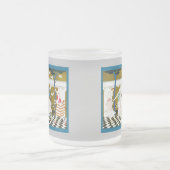 Art Deco Dance Mattglastasse (Mittel)
