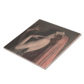 Art Deco Dancer Kyra #1 Keramik Tile Fliese (Seite)
