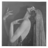 Art Deco Dancer Kyra #1 Keramik Tile Fliese (Vorderseite)