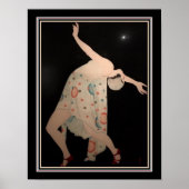 Art Deco Dancer Print ca. 1926 Poster (Vorne)