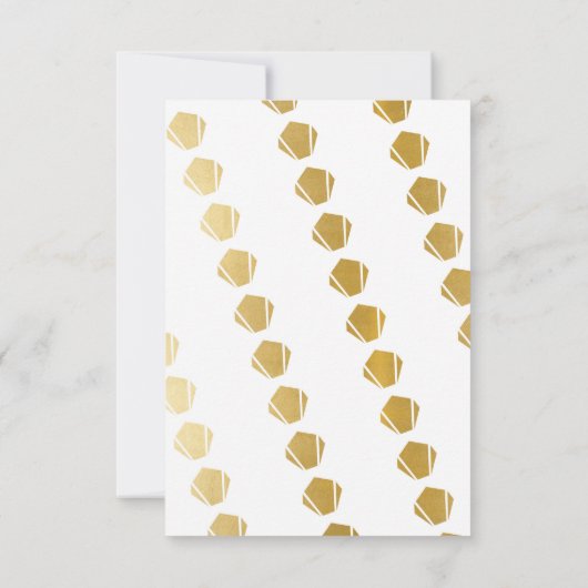 Art Deco Danke für die Hochzeitskarten der 20er Ve Einladung (Rückseite)