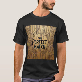 Art Deco Das perfekte Match Mens Tshirt
