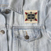 Art Deco Day Design Button (Beispiel)