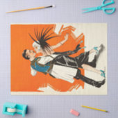 Art Deco Decoupage Flapper 1920er Jahre Dekoupage Seidenpapier (Basteln)