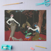 Art Deco Decoupage Flapper 1920er Jahre Dekoupage Seidenpapier (Basteln)