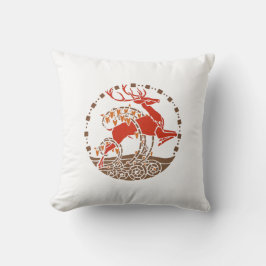 Art Deco Dei in Circle Kissen