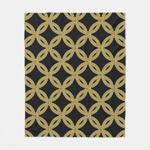 Art Deco Dekoration Nahtlose Ornamente Fleecedecke